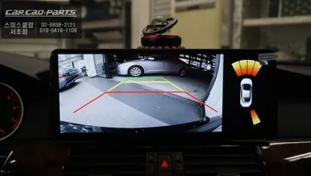 BMW530i[E60]차량 순정 모니터 탈거 후 터치와 고화질 그리고 어플 연동되는 12.3인치 에스플레이 장착. / 서초구 서초동