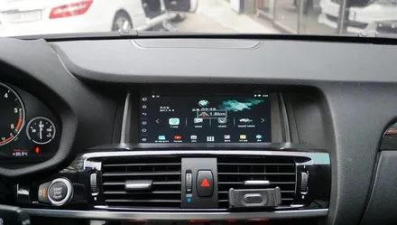 BMW X3차량과 순정같은 일체감을 자랑하는 안드로이드 셋탑 \