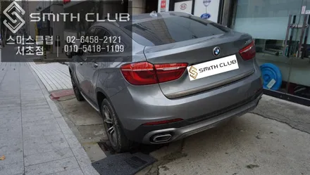 BMW X6차량 스마트폰 영상을 순정모니터에 볼 수 있는 \