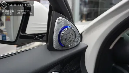 벤츠 E클래스에는 없는 부메스터 E300 차량에 하이클라스 전동트위터 작업으로 부메스터를 누리다.보조배터리와 블랙박스QXD3000까지 / 서울 서초, 반포, 강남