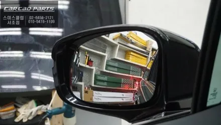 충돌사고 예방을위한 혼다 오딧세이 3D어라운드뷰 주차옵션 기능과 넓은 시야를 볼 수 있는 광각미러. / 서초구 서초동