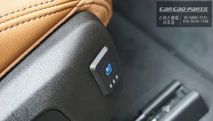 BMW X4 차량에 조수석 워크인 시스템, 통풍시트, 공기청정기 작업 / 서울 서초, 반포, 강남