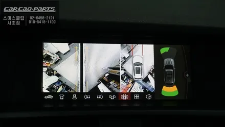 BMW X3차량 후측방 장애물을 감지하는 측후방센서 안전옵션과 충돌없는 안전한 주차를 위한 3D어라운드뷰 튜닝 작업. / BMW / X3 / 서울 서초구