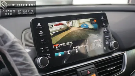 혼다 어코드 통풍시트와 어라운드뷰시스템 옴니뷰NS와 차량용 보조배터리 작업 / 서울 서초, 반포, 강남