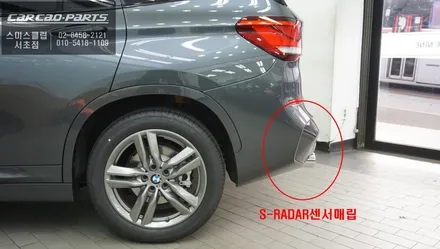 BMW X1전용 2D슈퍼뷰 어라운드뷰 시공과 후측방 장애물을 감지하는 측후방센서 튜닝. / 서울 서초, 반포, 강남