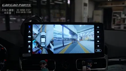 벤츠ML350 NTG4.5차량 터치제어및 고화질 구현되는 12.3인치 에스플레이 안드로이드 모니터와 3D어라운드뷰 주차옵션 장착. / 서초구 서초동