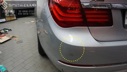 BMW X6 측후방 충돌사고를 방지해주는 측후방센서와 광각미러 조합 / 서울 서초, 반포, 강남