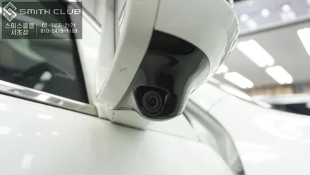혼다 어코드 우측 사각지대를 확보하는 레인워치와 주차중 차량을 지켜주는 보조배터리 작업 / 서울 서초, 반포, 강남