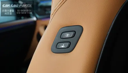 BMW X4 차량에 조수석 워크인 시스템, 통풍시트, 공기청정기 작업 / 서울 서초, 반포, 강남