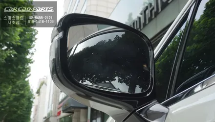 혼다 오딧세이 차량에 운전석 광각미러 작업과 차량용 공기청정기 작업 / 서울 서초, 반포, 강남