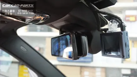 후방 시야를 실시간으로 볼 수 있는 파인드라이브 LX3룸미러 블랙박스 BMW X5차량에 시공하기. / 서울 서초, 반포, 강남