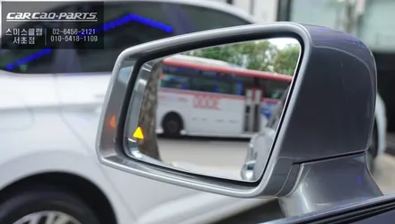 벤츠CLS350차량 사각지대 영역 장애물을 감지하는 안전옵션! 측후방센서 튜닝과 블루투스 리시버 시공. / 서울 서초, 반포, 강남
