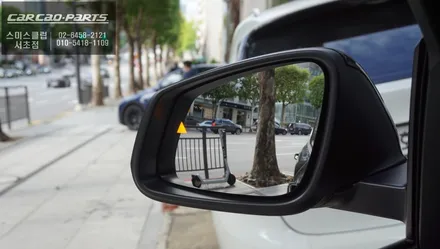 가장 순정답게 속도 연동되는 BMW X1차량 사각지대 경고시스템 측후방센서 안전옵션 튜닝. / 서울 서초, 반포, 강남