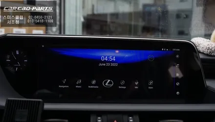 렉서스ES300h 순정 터치연동과 순정 터치패드 연동이 가능한 Q-ROIX<큐로이엑스> 안드로이드 셋탑 매립시공. / 서울 서초, 반포, 강남