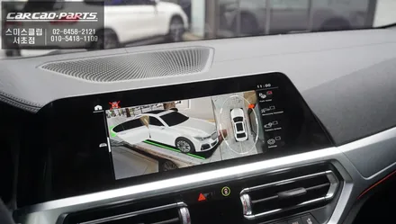 BMW420I컨버터블 순정 답게 시공되는 3D플러스뷰 시공과 조수석 시트를 제어하는 워크인 스위치 튜닝. / 서울 서초, 반포, 강남