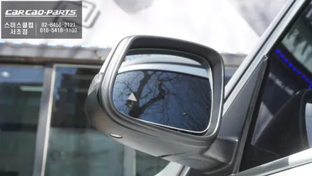 충돌없는 안전한 차전 변경을 위해 BMW X1차량 측후방센서 안전옵션 튜닝 작업. / 서울 서초, 반포, 강남