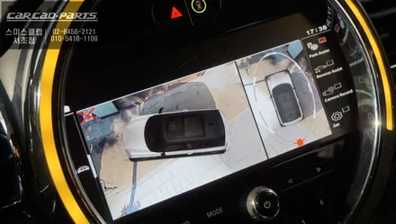 BMW MINI인기 아이템! 차량 주변360도 장애물을 확인할 수 있는 3D어라운드뷰 주차옵션 장착. / 서초구 서초동