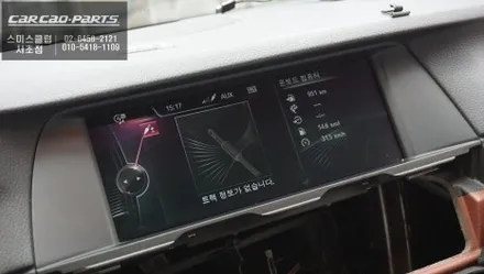 확 달라진 실내! BMW520D NBT차량 고화질 구현되는 12.3인치 안드로이드 에스플레이[S-PLAY]장착. / 서초구 서초동