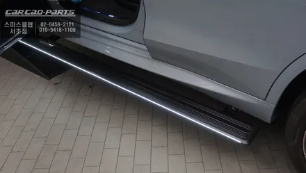 BMW X5차량 편리함과 일체감이 독보이는 국산 킹스텝 전동사이드스텝 장착. / 서초구 서초동
