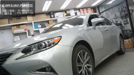 2017 렉서스 ES300h 안드로이드 올인원 교체와  어라운드뷰및 후측방 장애물 감지 측후방센서 기능 시공기. / 서초구 서초동
