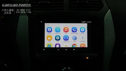 익스플로러 구형 지니 네비게이션을 탈거하고 안드로이드를 즐길수 있는 스마트한 M2C-200A카블릿 매립시공. / 서울 서초, 반포, 강남