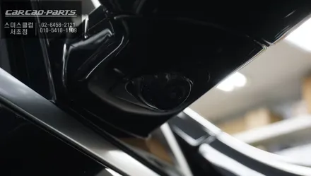 신형 BMW X5차량 프리미엄 주차옵션 S-VUE<슈퍼뷰> 어라운드뷰와 이츠셀 블랙박스 보조배터리 장착. / 서울 서초, 반포, 강남