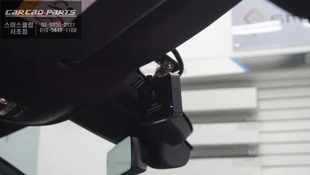 가성비가 좋은 LX5000블랙박스와 이츠셀 보조배터리15A 조합으로 벤츠GLE400D차량에 시공. / 서울 서초, 반포, 강남