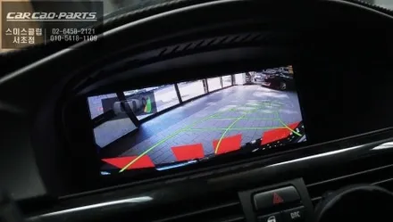 BMW328i컨버터블 차량 주차라인PAS연동및 후방PDC센서 연동되는 순정형 후방카메라 장착. / 서울 서초, 반포, 강남