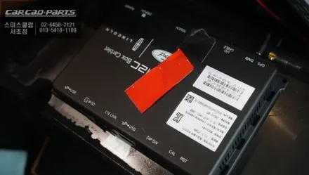 링컨 에비에이터 티맵 업그레이드 안되는 M2C-200셋탑 탈거 후 짹바이짹 시공되는 큐로이300[Q-ROI]셋탑 신모델 출시. / 서초구 서초동