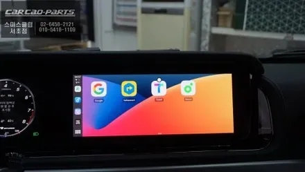 벤츠 지바겐[G63 AMG] 정전식 패널과 에어터치 모듈을 적용! 와글미디어 캐스트 터치 연동. / 서초구 서초동