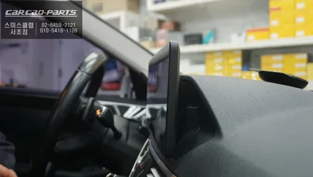 벤츠E300차량 A/S보장되는 카카오파츠 12.3인치 에스플레이[S-PLAY]안드로이드 모니터 장착. / 서초구 서초동