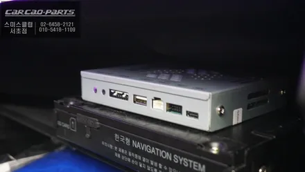 렉서스LS460차량 어플 구현 안되는 M2C-200A셋탑 탈거 후 짹바이짹 방식으로 시공되는 안드로이드13버젼 큐로이300셋탑 장착. / 서초구 서초동