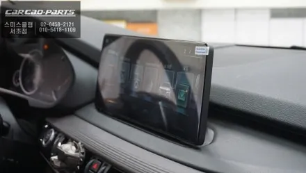 BMW X5 EVO모니터 탈거 후 티맵, 카카오맵, 넷플릭스등 어플 구현되는 12.3인치 에스플레이 안드로이드 모니터 장착. / 서초구 서초동