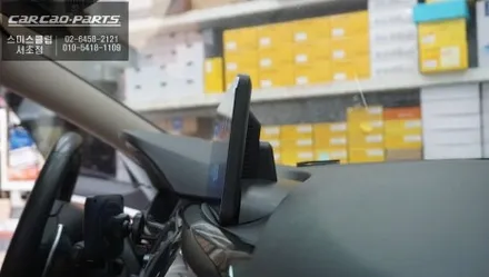 BMW420i차량 순정 모니터 탈거 후 화면이 큰 터치연동 12.3인치 에스플레이 안드로이드 모니터 장착. / 서초구 서초동