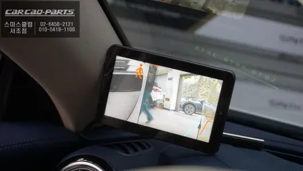 야간및 비오는날 시야확보를 위한 벤츠AMG E53차량 네오스 디지털사이드미러 장착. / 서초구 서초동