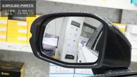 2025년식 혼다CR-V차량 넓은 시야 확보와 후측방 장애물을 감지하는 측후방센서 기능 튜닝. / 서초구 서초동