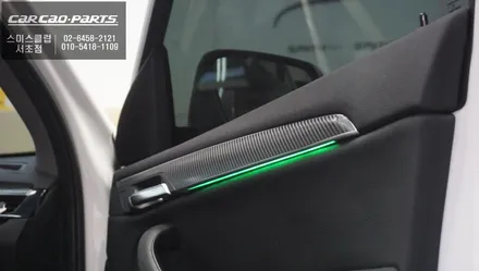 BMW X1차량 비노출 S엠비언트라이트 튜닝으로 180도 확 달라진 실내 분위기 연출. / 서초구 서초동