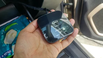 스마트폰 영상이 JEEP 레니게이드 순정모니터에서 동일하게 즐길수있는 \