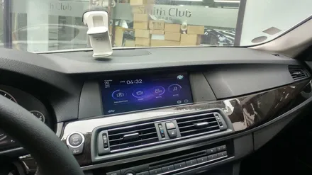 네비게이션 터치연동은 기본...순정HUD와 아틀란3D맵 연동이 가능한 N-LINK2 셋탑형 네비 BMW528I순정과 연동. / 서울 서초, 반포, 강남