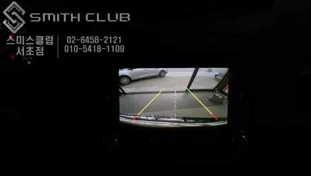 JEEP 레니게이드 주차라인이 움직이는 후방카메라 순정모니터 연동장착. / 서울 서초, 반포, 강남