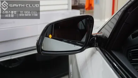 BMW 520d 측후방 충돌을 예방하는 측후방센서와  BMW전용 광각미러 작업으로 안전하게 주행하세요. / 서울 서초, 반포, 강남