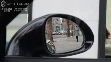 시야가 좁은 포르쉐911 순정미러. 주행중 안전을위해 680R 광각미러로 교체하기. / 서울 서초, 반포, 강남