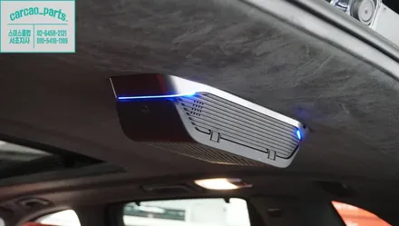 BMW X5 차량에 공기청정기 아이퓨리 제품과 광각미러와 연동되는 측후방감지기(S-RADER센서)장착 작업!! / 서울 서초, 반포, 강남