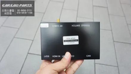 벤츠AMG GTS차량 티맵, 카카오맵을 음성과 조그다이얼로 제어되는 카플레이 모듈시공. / 서울 서초, 반포, 강남