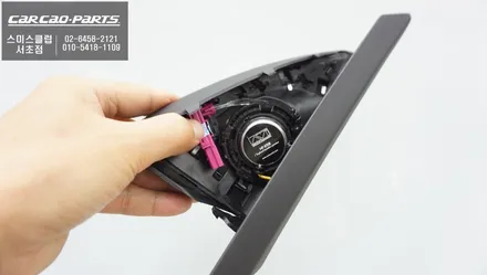 BMW X5차량 AVI BM-100스피커 튜닝과 훼오리LED커버 패키지 인기아이템 튜닝작업. / 서울 서초, 반포, 강남