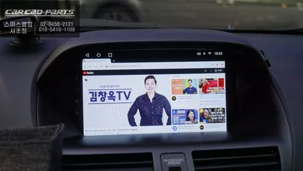 직수입 어큐라 차량 순정 모니터 탈거 후 안드로이드 올인원 시공과 충돌 예방을 위한 전/후방 센서 시공. / 서울 서초, 반포, 강남