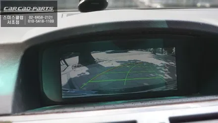 BMW745LI<E65>차량 주차라인 PAS연동이 가능한 후방카메라 옵션 시공. / 서울 서초, 반포, 강남