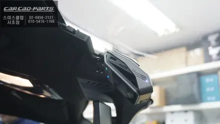 BMW630I차량 비젼AI기능이 탑재가 된 아이나비QXD1블랙박스와 에코파워팩12C 보조배터리 시공. / 서울 서초, 반포, 강남