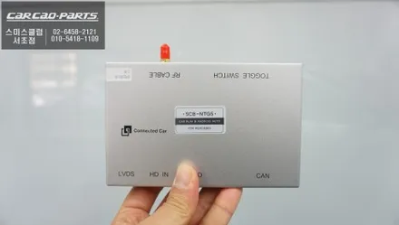 벤츠GLC220D차량 순정 디스플레이 화면에서 스마트폰과 연동해서 안드로이드 오토및 애플 카플레이 기능 구현. / 서울 서초, 반포, 강남