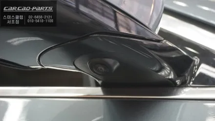 카메라 타공없고 순정 리스크없이 장착되는 BMW520D차량 2D슈퍼뷰 어라운드뷰와 셀링크네오8+슬림 주차녹화. / BMW / 5시리즈 / 서울 서초구